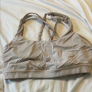 lululemon athletica Beige Sports Bra